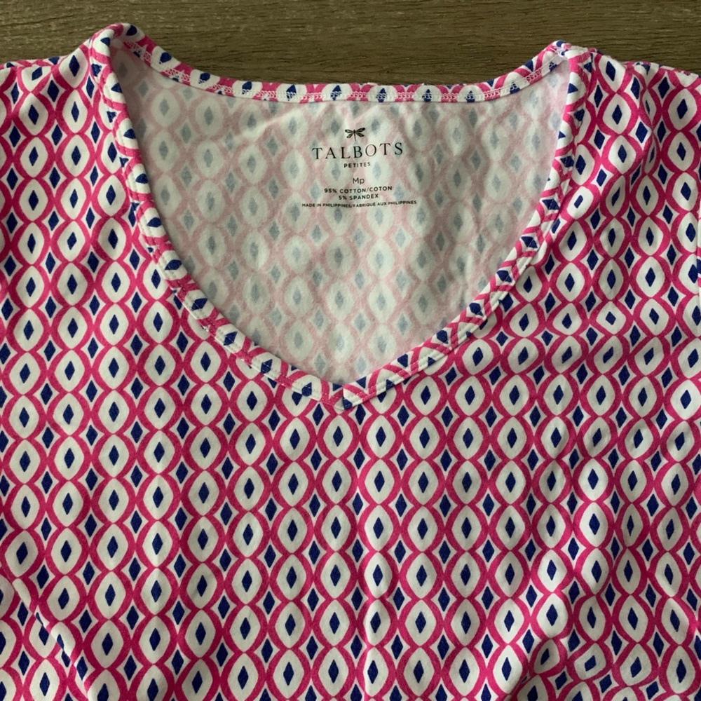 Talbots Short Sleeve Top - Picture 2 of 4